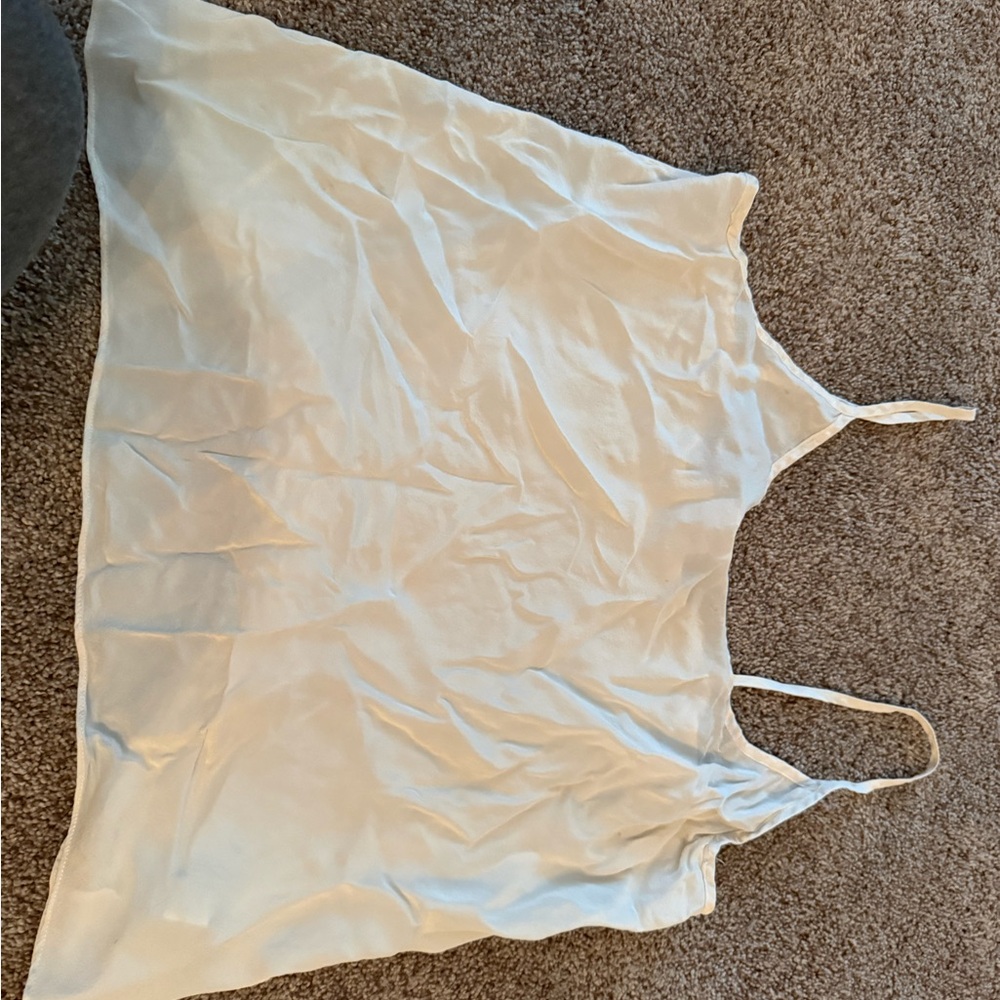 Charter Club Cream Silk Camisole